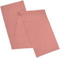 AVKA Studio 100% Cotton Ribbed Table Runner - Pack of 1-13 x 72 Inches - Peach - Dining Or Kitchen Table Runner Thick Construction for Everyday Use, Picnics, Outdoor Table, Weddings, etc