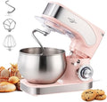 Electric Stand Mixer 5.3QT 6+P Tilt-Head Speed Pink