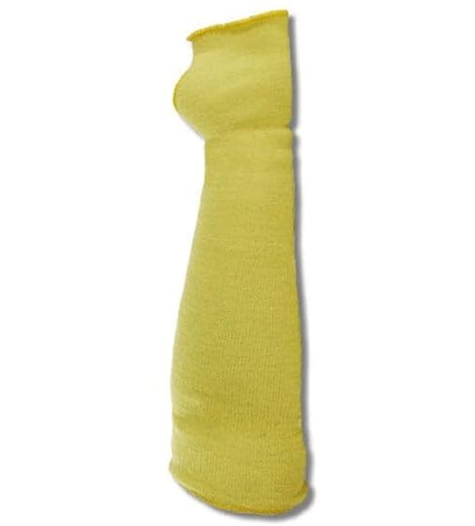 MAGID KEVCOT18TS CutMaster Sleeve with Thumb Slot, Cut Level 3, Para-Aramid/Cotton, 18", Yellow (1 Sleeve)
