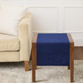 Solino Home 100% Pure Linen Dining Table Runner Blue, Athena 14 x 36 in