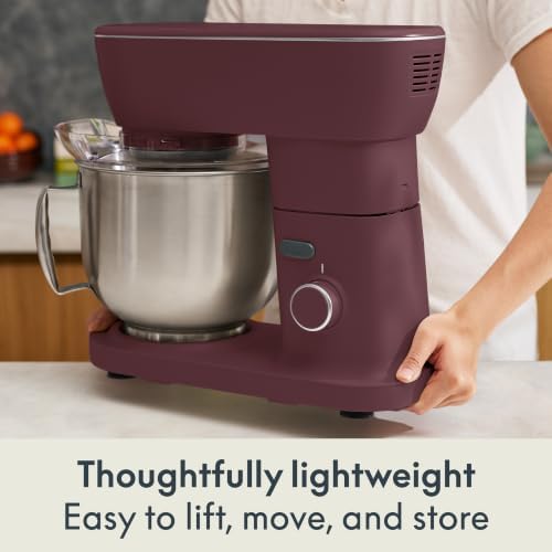 bella STIR 5.3Qt Tilt-Head Stand Mixer, 12-Speed Countertop Mixer, Fig