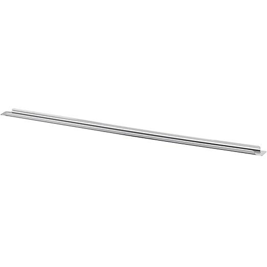 (Set of 12) 20" Stainless Steel Steam Table Adapter Bars – Hotel Pan Divider for Full & Fractional Size Pans, Commercial Food Service Use (12, 21 inches Long)