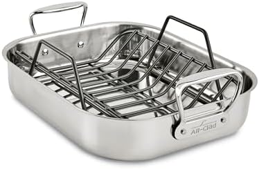 All-Clad Specialty Stainless Steel, 13" x 16" Roaster with rack
