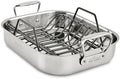 All-Clad Specialty Stainless Steel, 13" x 16" Roaster with rack