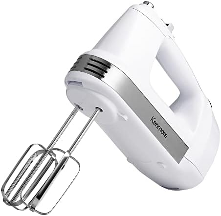 Kenmore 89109 5-Speed Hand Mixer in White