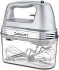 Cuisinart Electric Hand Mixer, 9 Speeds, Extra Long Beaters, 220W