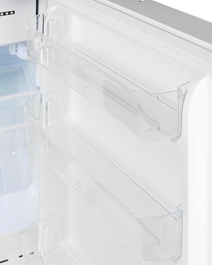 ACCUCOLD 20" Refrigerator - Freezer, Built-in, Undercounter, Breakroom, General Purpose, 2.68 cu.ft. Capacity, ADA Compliant, White - ADA302RFZLHD (Left Handed Door Swing)