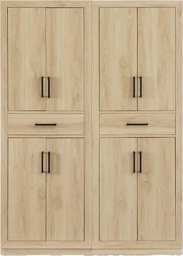 Crosley Furniture Isla 2-Piece Pantry Storage Cabinet Set