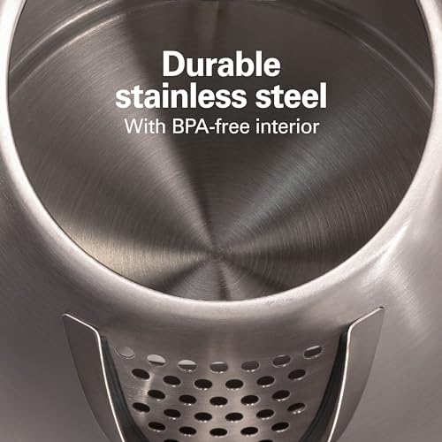 Hamilton Beach 1.7 Liter Electric Tea Kettle, Water Boiler & Heater - Image 5