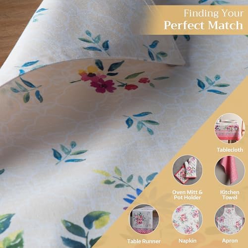 Maison d' Hermine Placemats Set of 4 Reusable 100% Cotton (13"x19")