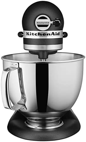 KitchenAid Artisan, 5-Qt Tilt Head Stand Mixer, KSM150PS, Cast Iron Black