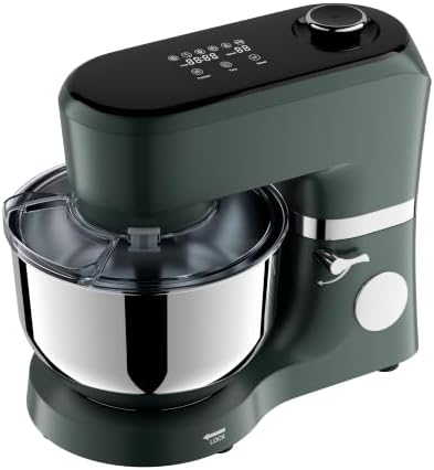 VIVOHOME Stand Mixer with Dough Proofing, 6 QT Tilt-Head Mixer, Pine Green