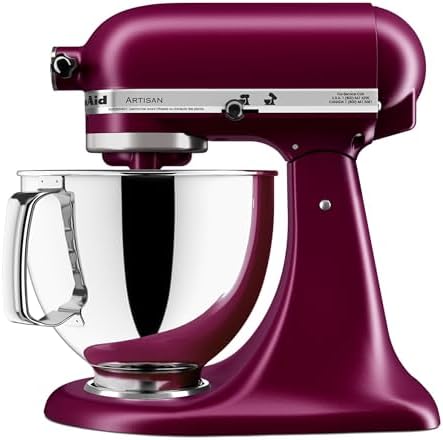 KitchenAid Artisan, 5-Qt Tilt Head Stand Mixer, KSM150PS, Beetroot