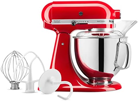 KitchenAid Artisan, 5-Qt Tilt Head Stand Mixer, KSM150PS, Cherry Tomato