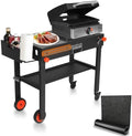 EUTRKei Griddle Table for Blackstone, Grill Stand Cart for 17"&22" Griddle