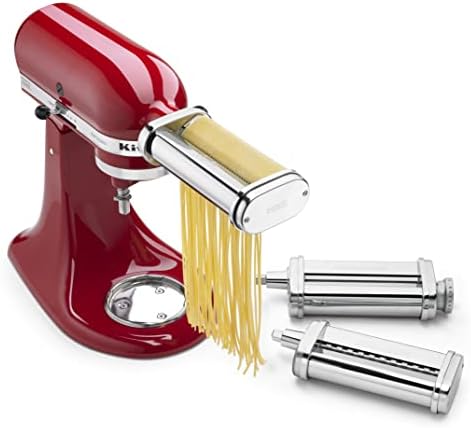 KitchenAid Artisan Mini Stand Mixer Bundle with Pasta Roller & Cutter Set