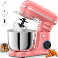 Honinst 4QT Electric Stand Mixer, 10-Speed Tilt-Head Compact Kitchen Mixer