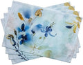 Maison d' Hermine Placemats Set of 4 Reusable 100% Cotton (13"x19")
