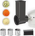 Instant Pot Slicer/ Shredder Attachment for Instant Stand Mixer Pro, Includes 2 Shredding Blades, Slicing blade, Food Pusher and Feeder Housing, Vegetable Chopper, Cheese Grater Attachment