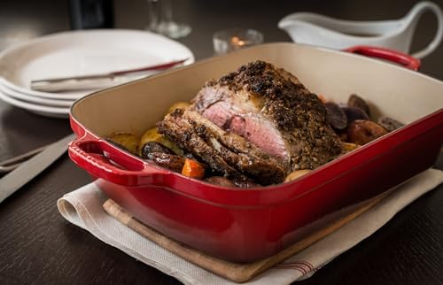 Le Creuset Enameled Cast Iron Rectangular Roaster, 5.25 qt., Marseille