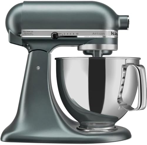 KitchenAid Artisan Series 5-Quart Tilt-Head Stand Mixer in Juniper Bundle