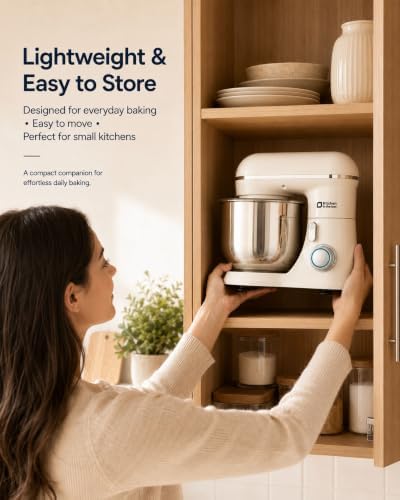 Kitchen in the Box Stand Mixer, 3.5 QT Kitchen Electric Mixer for Baking