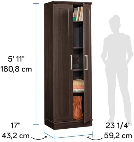 Sauder HomePlus Storage Cabinet/ Pantry cabinets, Dakota Oak finish