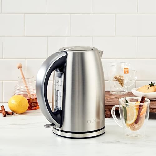 Cuisinart Electric Kettle, Cordless, Fast Heat, 1500W, 1.7L, JK-17P1 - Image 3