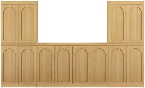Crosley Furniture Marco 3-Piece Pantry Storage Cabinet & Sideboard Set