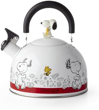 Lenox Chef Snoopy Enamelware Tea Kettle, 84.5oz by Lenox