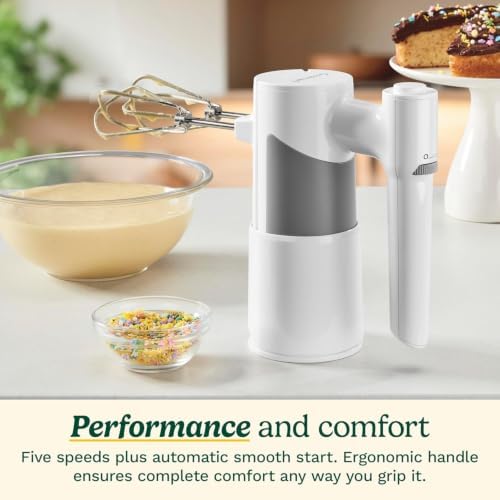 Cuisinart 5 Speed Hand Mixer, HM-150, Yellow