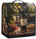 Red Wine Kitchen Aid Covers Foldable Washable Stand Mixer Dust Cover
