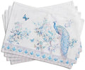 Maison d' Hermine Placemats Set of 4 Reusable 100% Combed Cotton (13"x19")