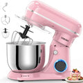 CEBORY Stand Mixer, 4QT 10+P-Speed Electric Kitchen Mixer with Bowl