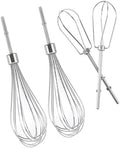 HKMPW Whisk Attachment for Hand Mixer and W10490648 Hand Mixer Turbo Beaters Kit for Blending Soups, Smoothies, Shakes, Egg Whites,Replaces KHM512BM KHMPW KHM2B-by MIFLUS