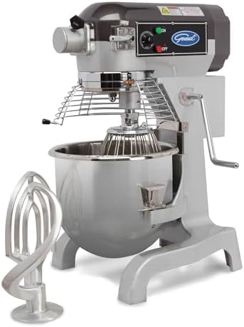 General Free-Standing All-Purpose Mixer with 20-Quart Stainless-Steel Bowl