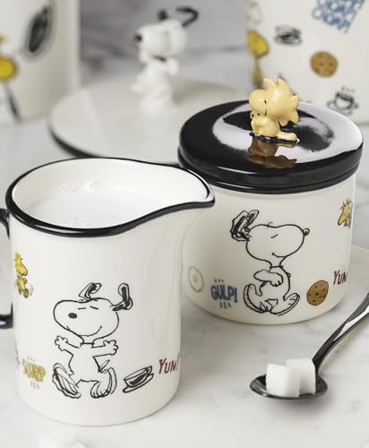 Lenox Chef Snoopy Porcelain Sugar and Creamer Set - Image 5
