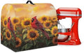 Cardinal Bird Sunflower Mixer Covers 4.5-5 Quart Stand Mixer Covers Protector Kitchen Aid Mixer Cover Accessories Decoration