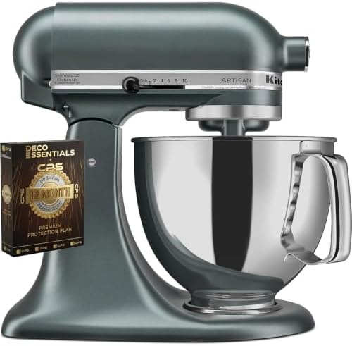 KitchenAid Artisan Series 5-Quart Tilt-Head Stand Mixer in Juniper Bundle