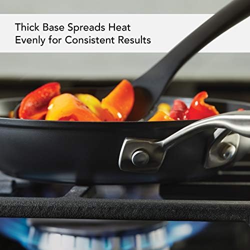 KitchenAid Hard-Anodized Induction Nonstick Frying Pan, 8.25-Inch, Black
