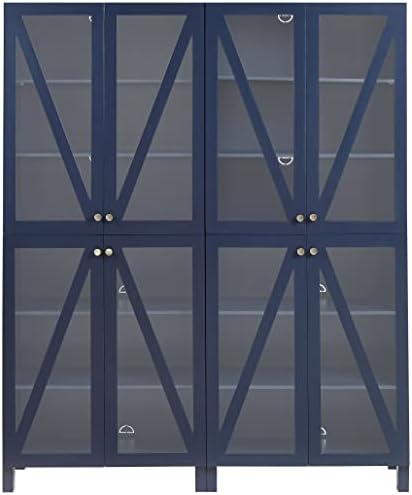 Crosley Furniture Cassai 2-Piece Pantry Storage Cabinet Set