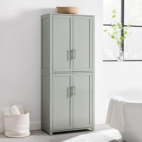 Crosley Furniture Savannah Tall Pantry Storage Cabinet