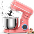 CEBORY Stand Mixer, 4QT 10+P-Speed Electric Kitchen Mixer with Bowl