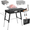 Outdoor Portable Grill Table, Blackstone Griddle Stand, Folding BBQ Table