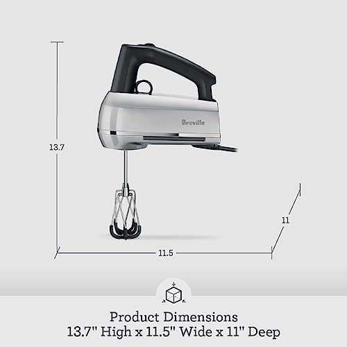 Breville BHM800SIL Handy Mixer for Baking, Silver