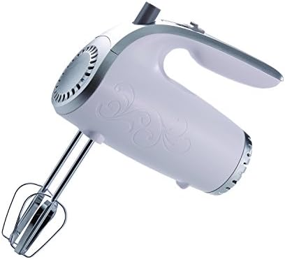 Brentwood Appliances HM-48W 5-Speed Hand Mixer, White