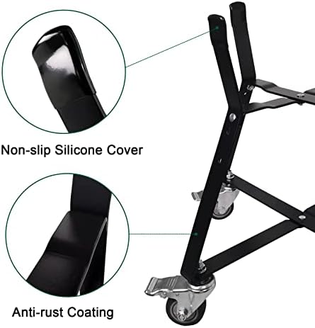 MinMax Big Green Egg Nest, Grill Stand for Big Green Egg Accessories, Rolling Nest with Heavy Duty Locking Caster Wheels Powder Coated Steel for BGE Smoker Kamado Joe Accessories