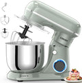 CEBORY Stand Mixer, 4QT 10+P-Speed Electric Kitchen Mixer with Bowl
