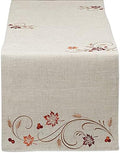 DII Fall Table Decorations Indoor Décor, Thanksgiving, Table Runner, 14x108, Autumn Wheat