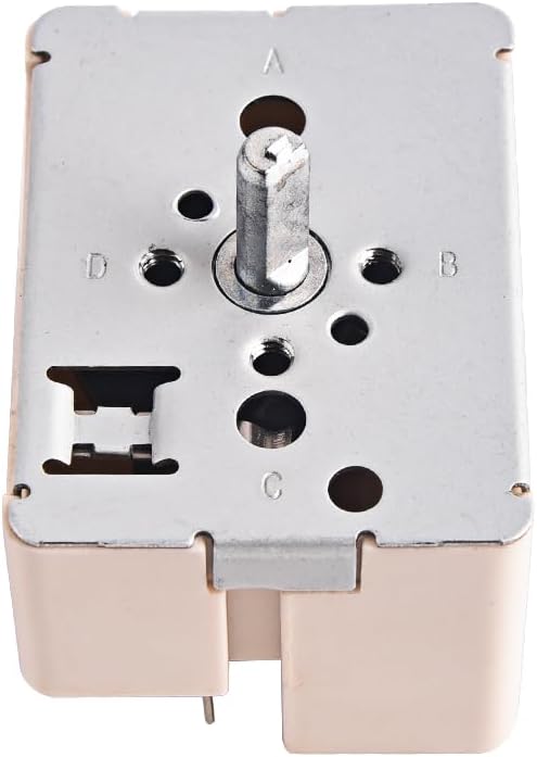 3149400 3148954 WP3149400 Range Surface Burner Control Switch, Compatible with Whirlpool 8-Inch Electric Range, Replacement Range Burner Infinite Control Switch